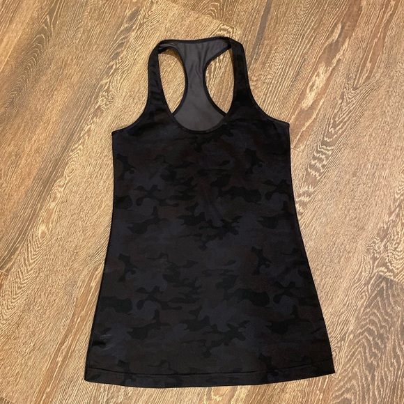 lululemon athletica Tops - Black camo print Lululemon workout tank